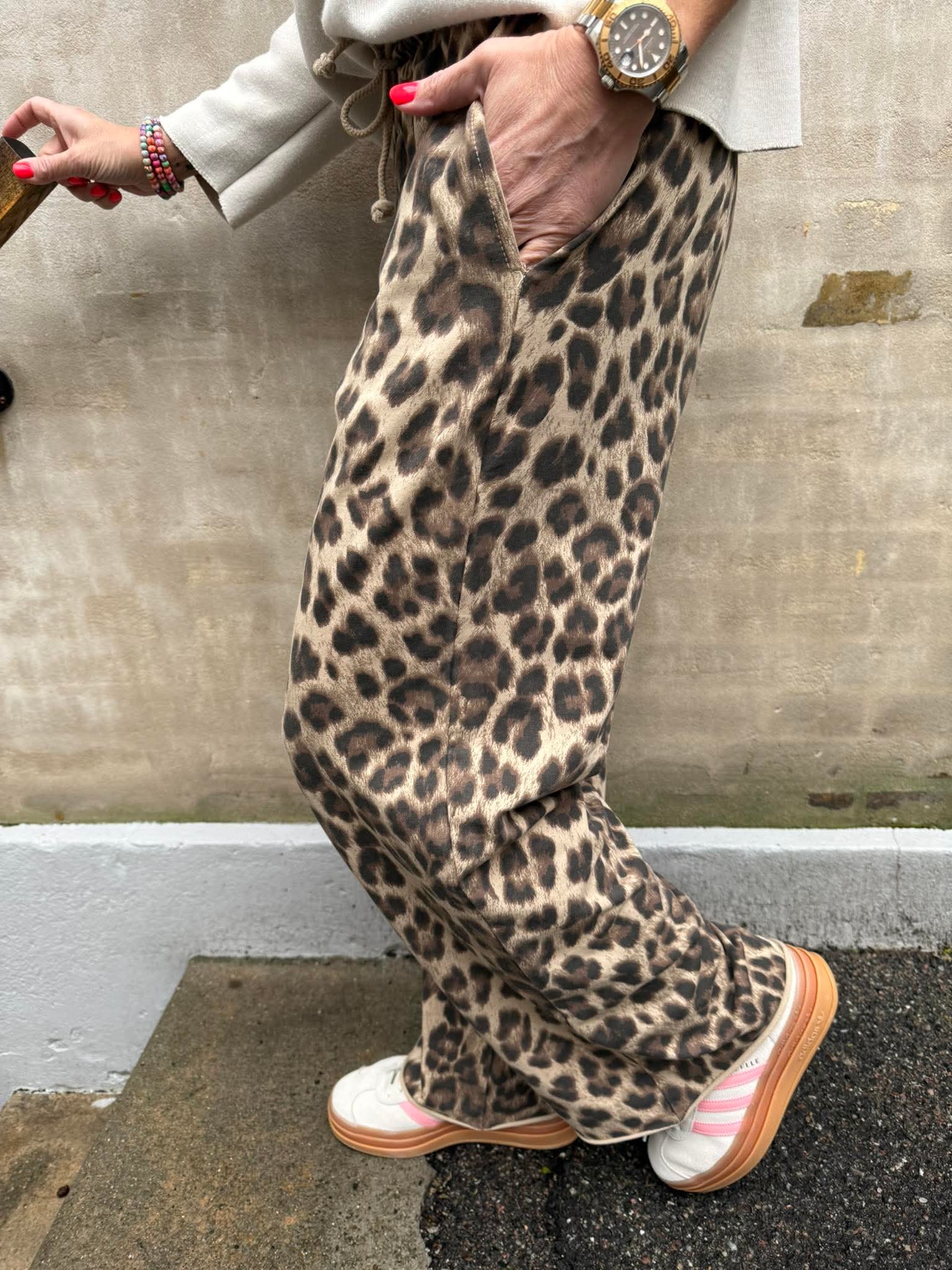 Leo Sweat Pants - Leo light brown