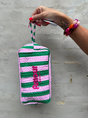 Amour De Vacances Small Bag - Green/Pink