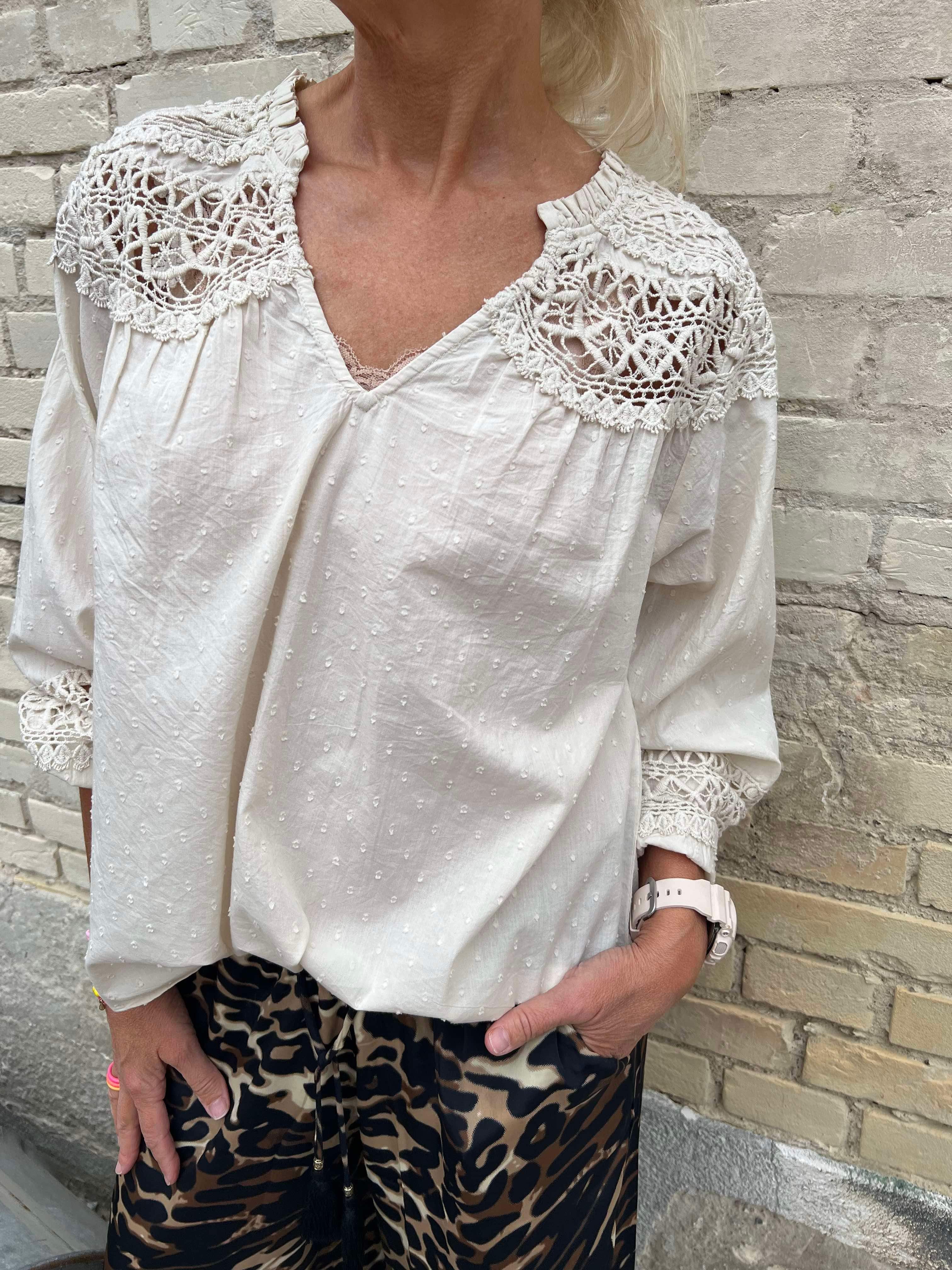 Dido blouse creme