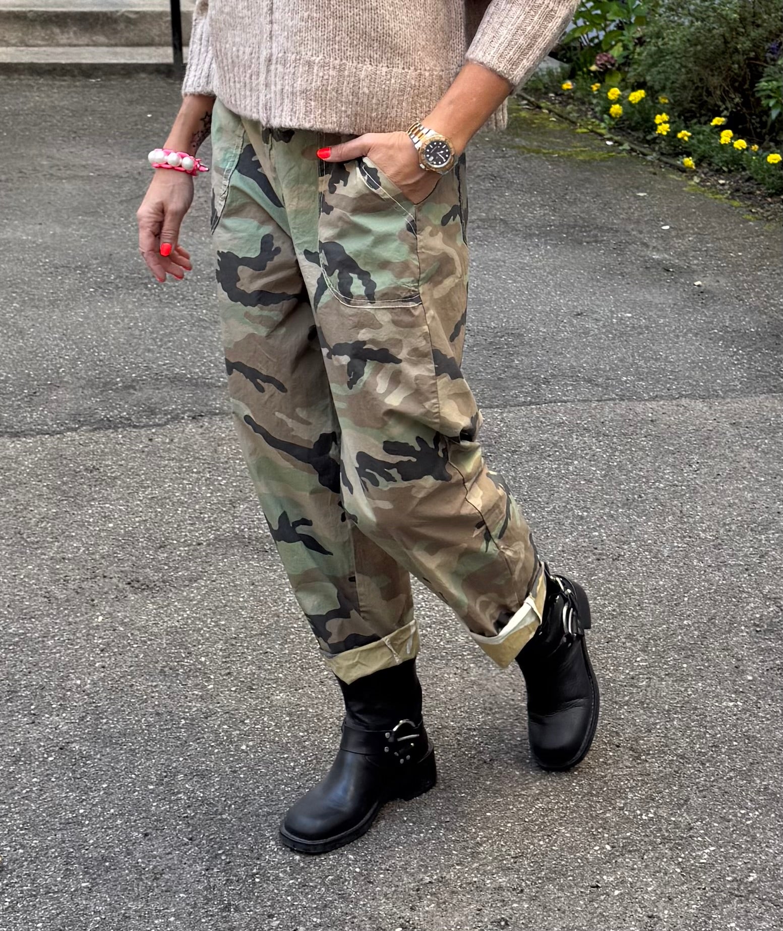 Angelina Pants - Camo