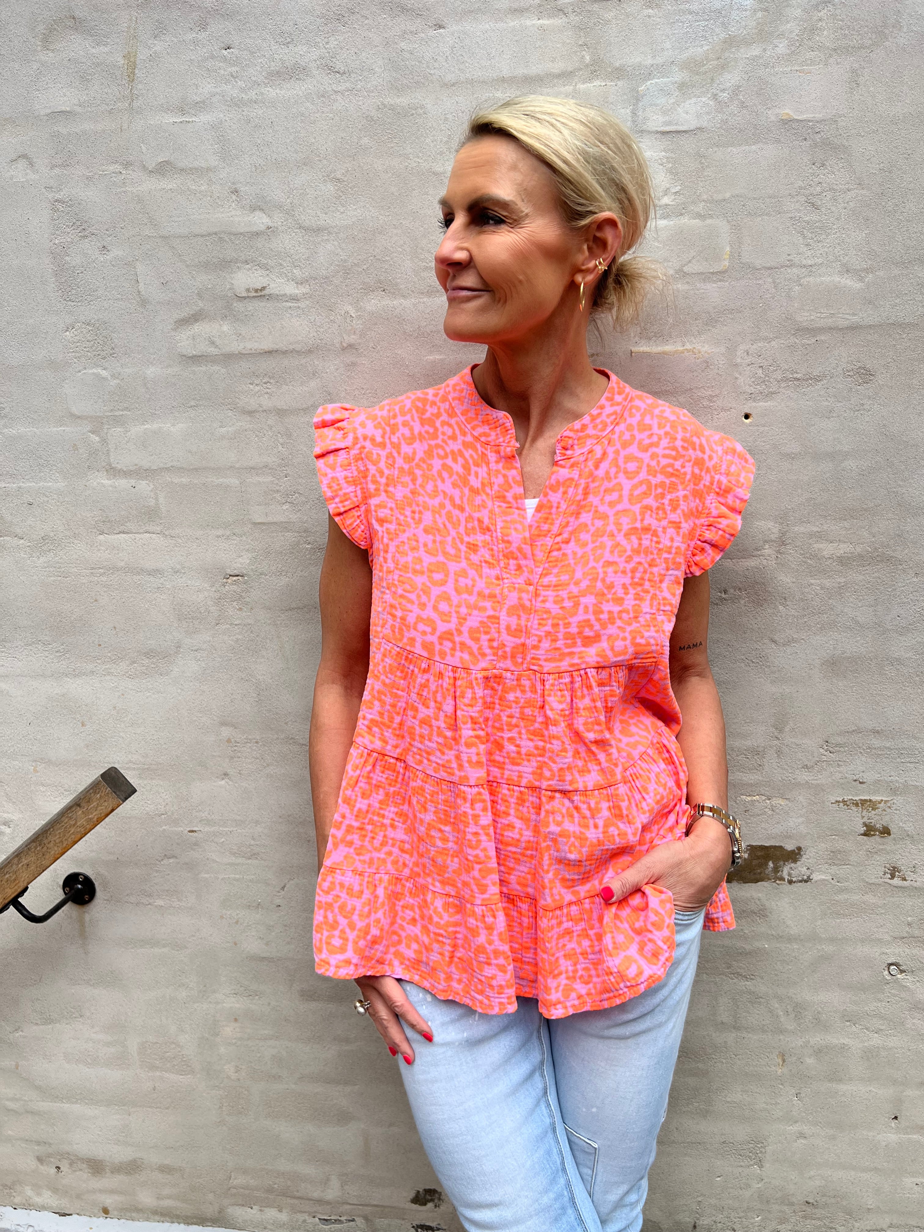 Dolly top leo orange