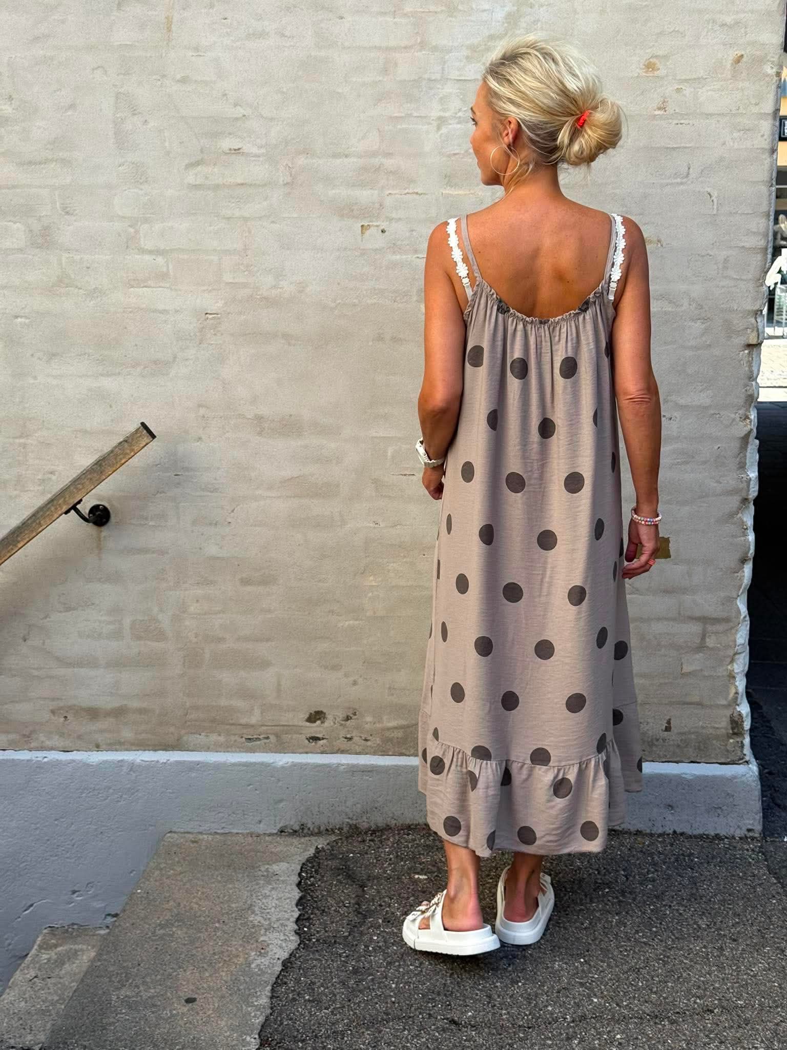 Dot Dress - Fango