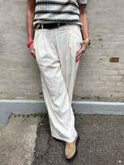 Davina wideleg pant cream