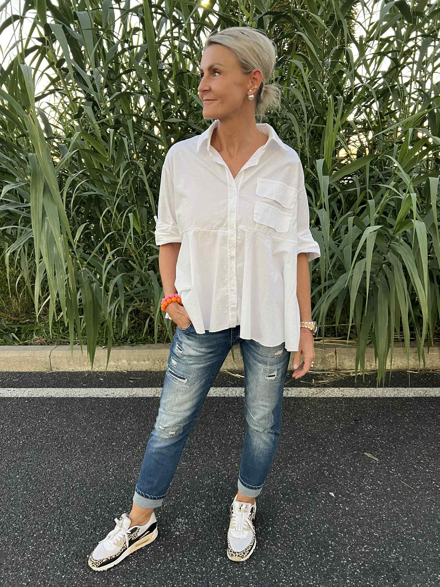 Ella Shirt - White