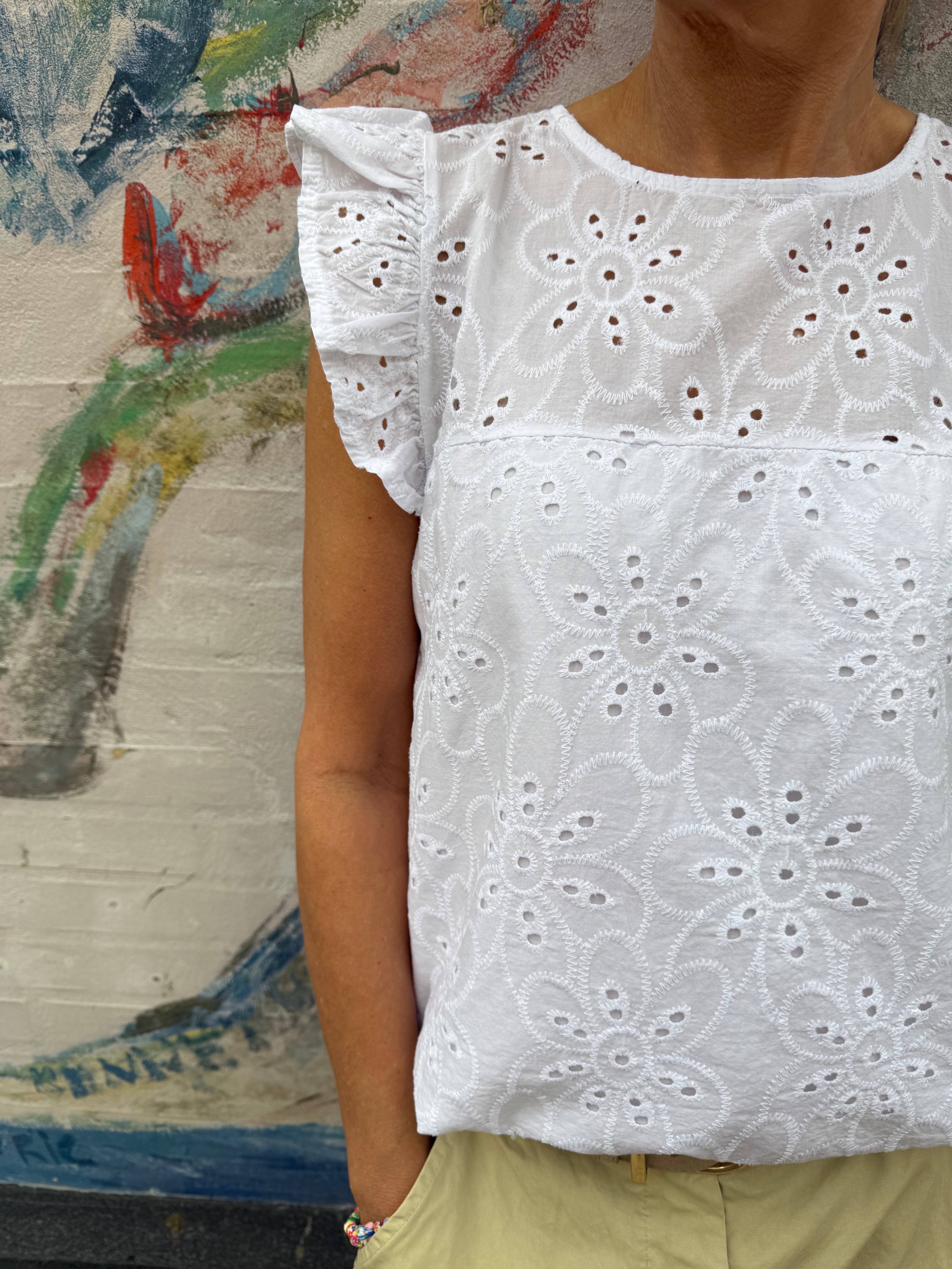 Angie Top - White