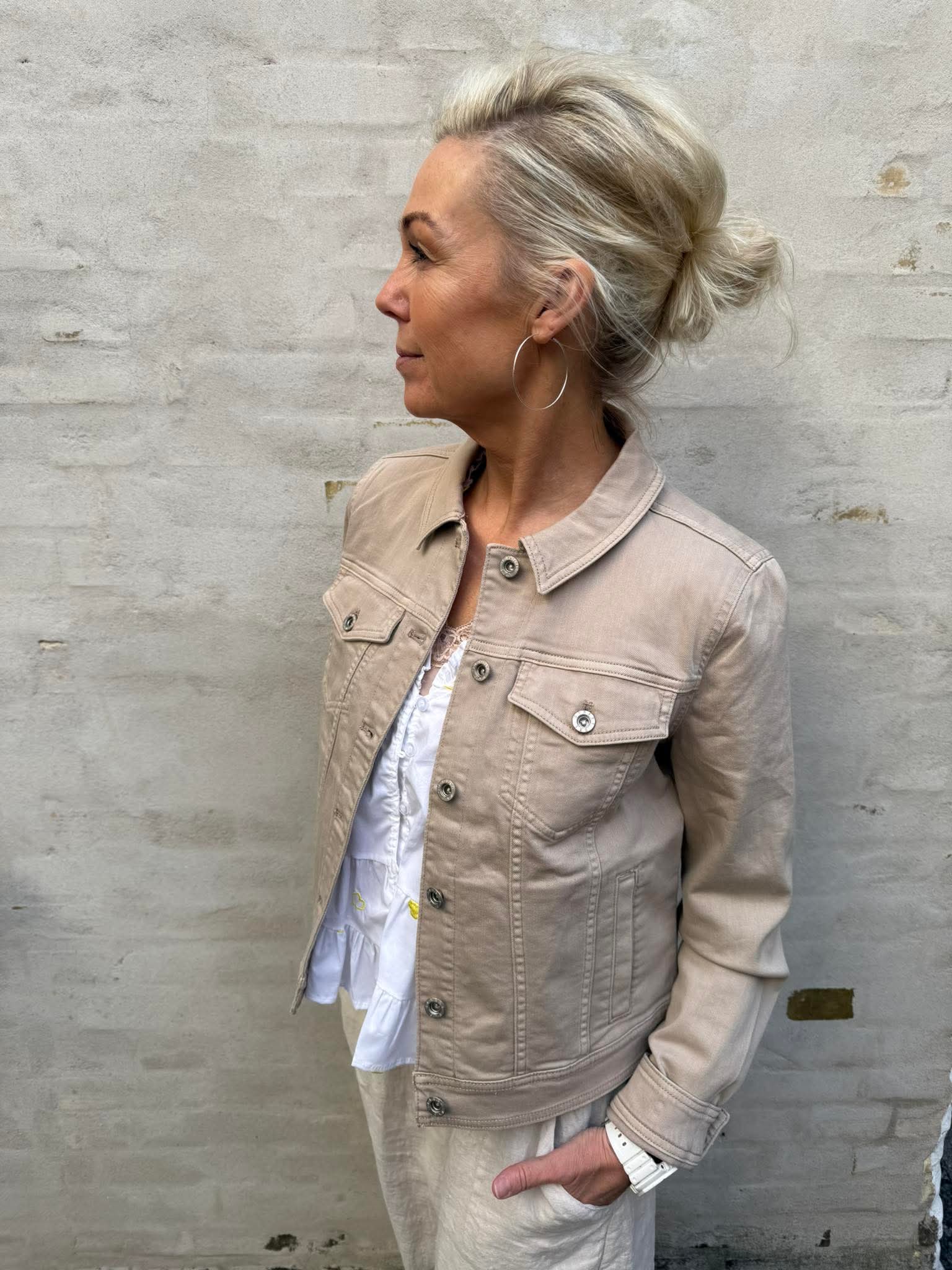 Style Jacket - Beige Wash