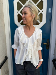 Musso Blouse - Spring Gardenia
