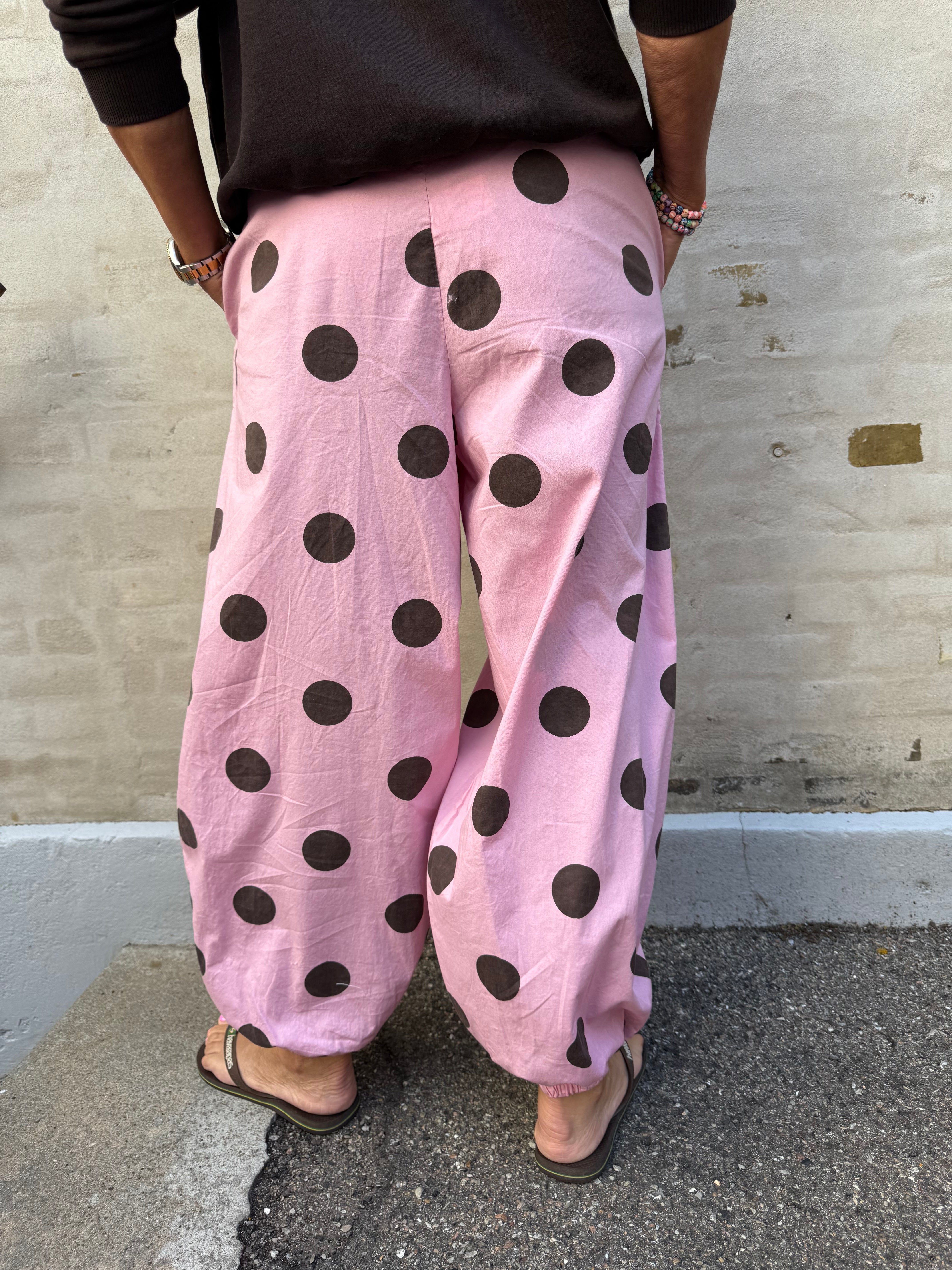 ALLY balloon pant - Rose Dot