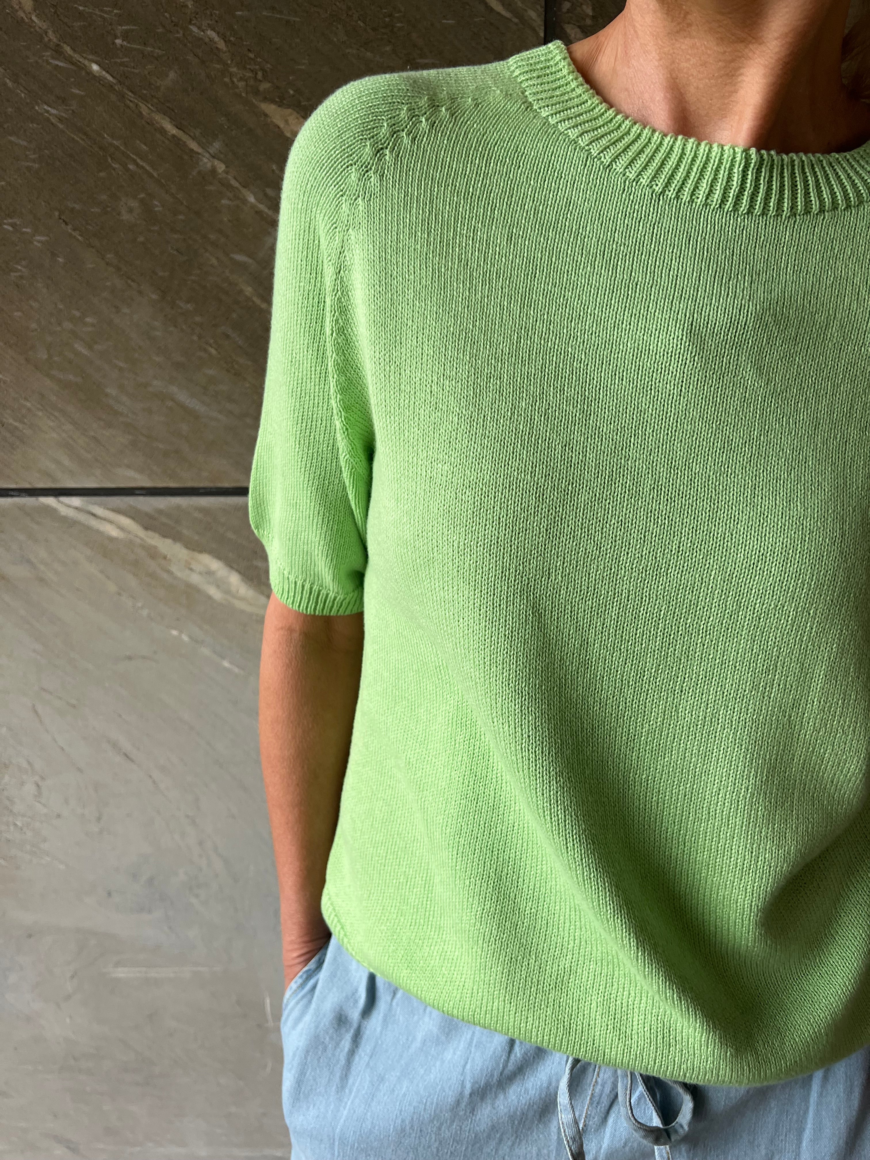 Blanca knit mint