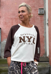 Division NYC Blouse - Dark Brown