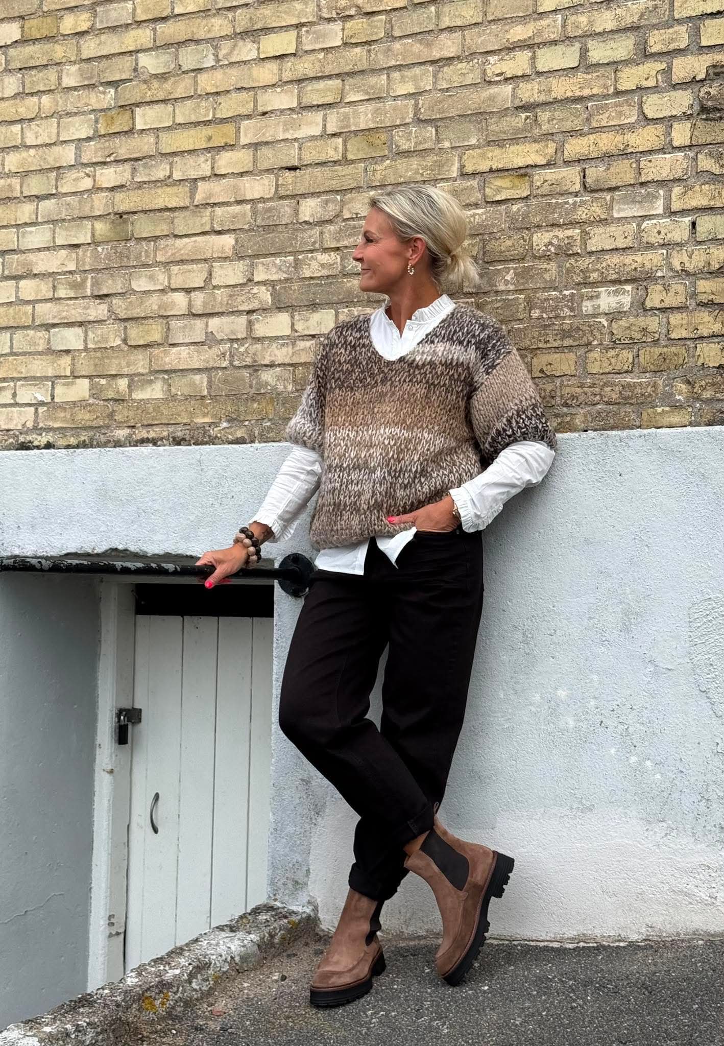 Grace Pullover - Brown