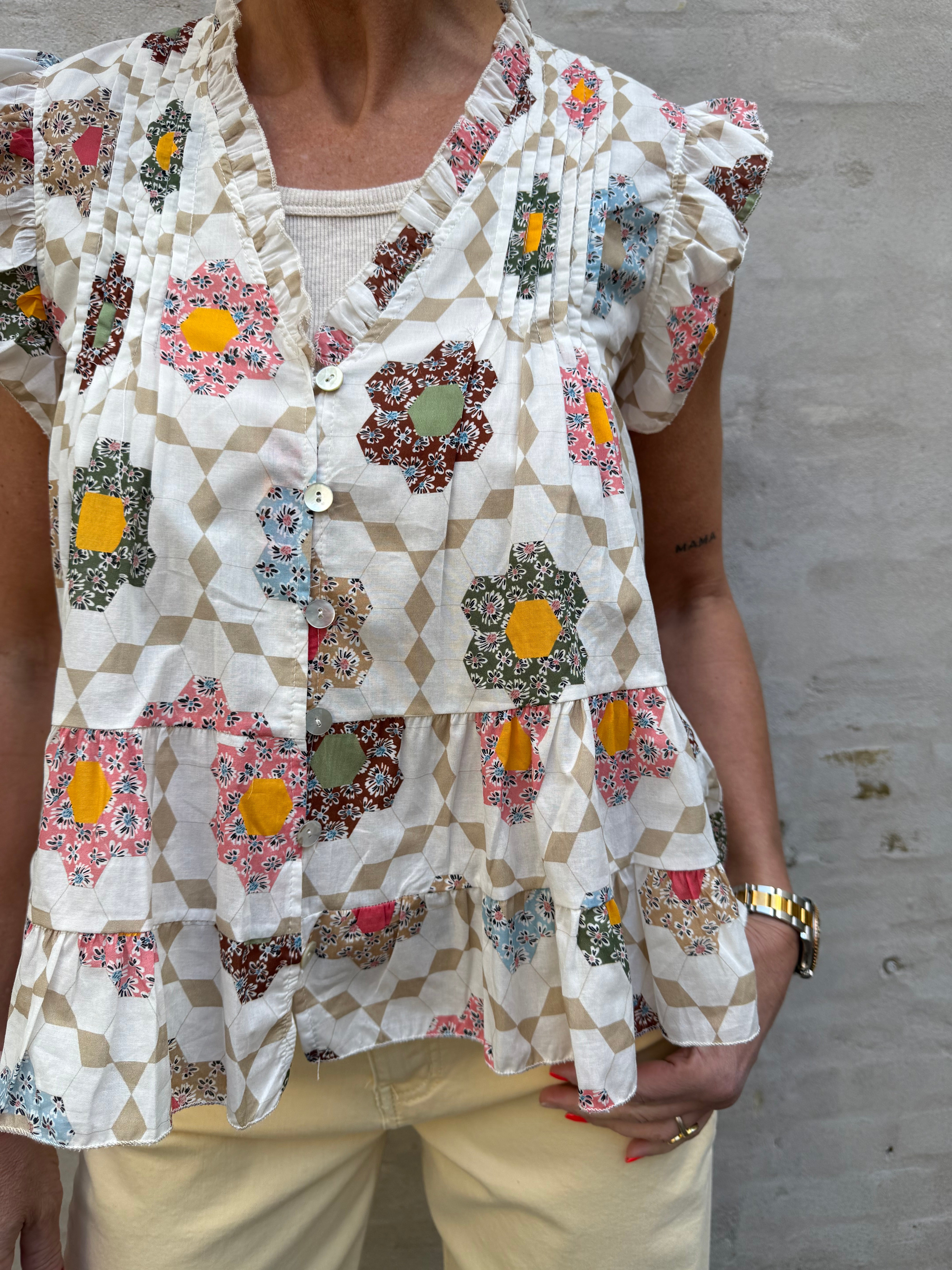 Darla Top - Beige