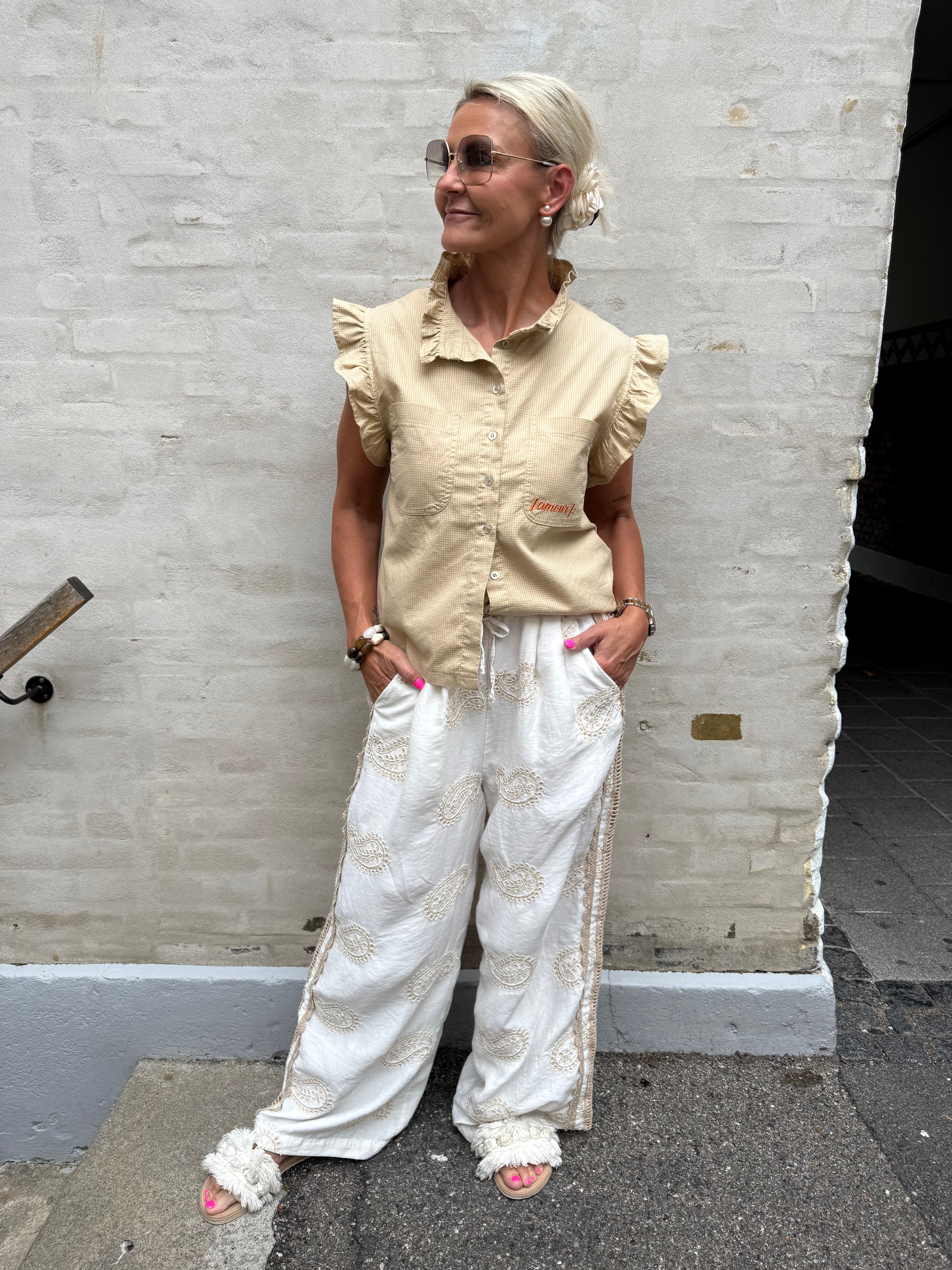 Amide Pants - Beige
