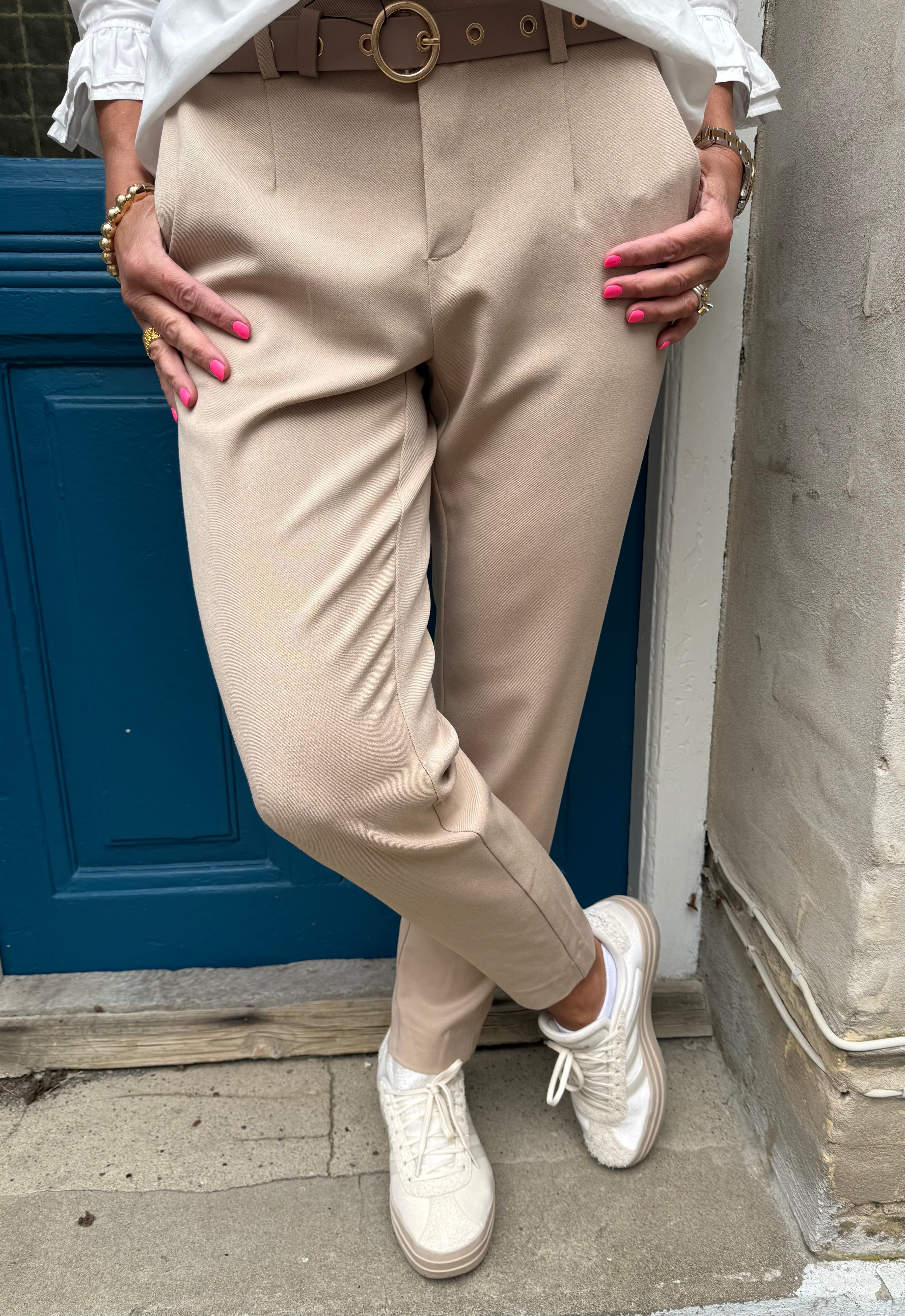 Lisa SLIM Pant - Humus