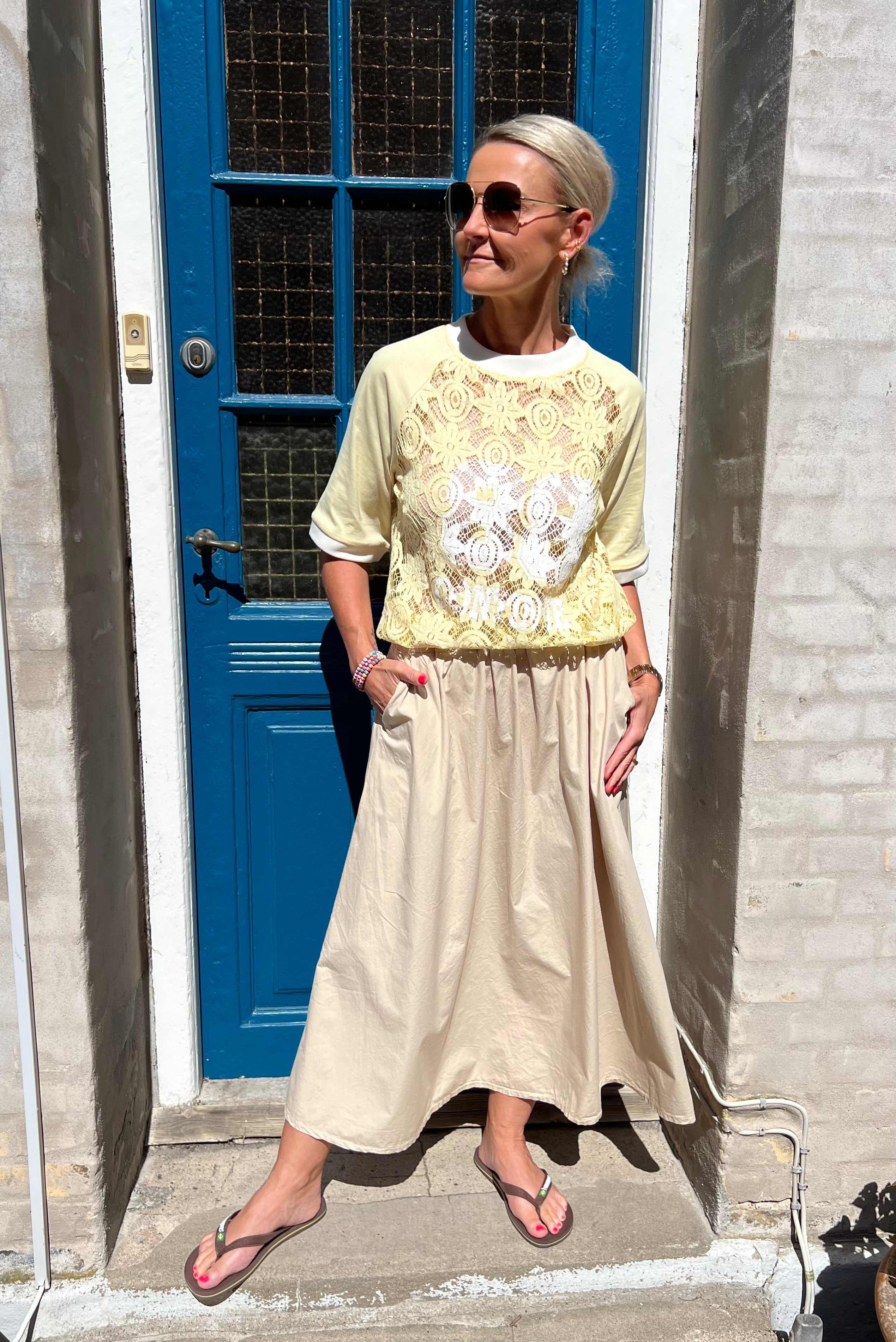 ABBIE Skirt - Sand