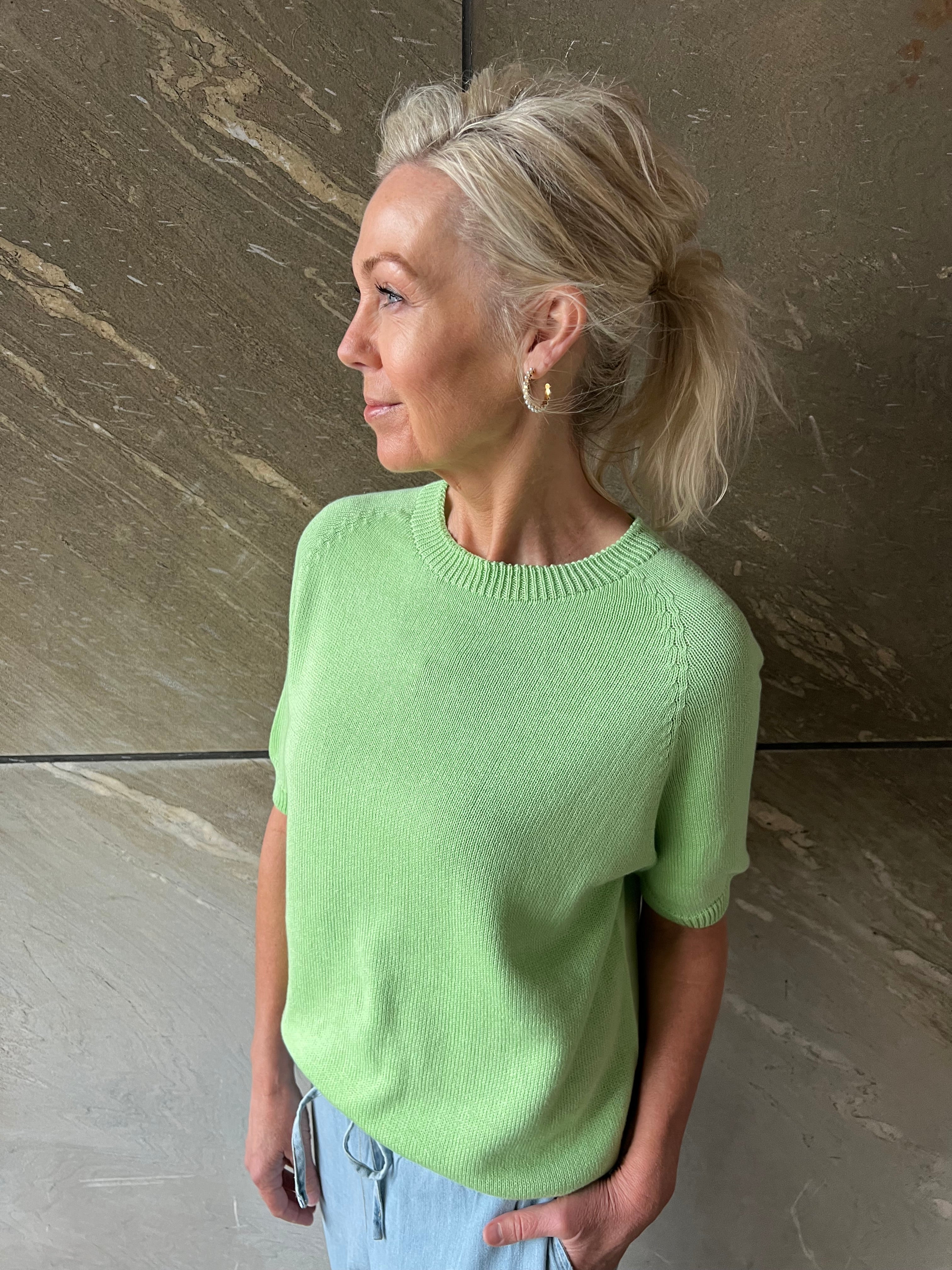 Blanca knit mint