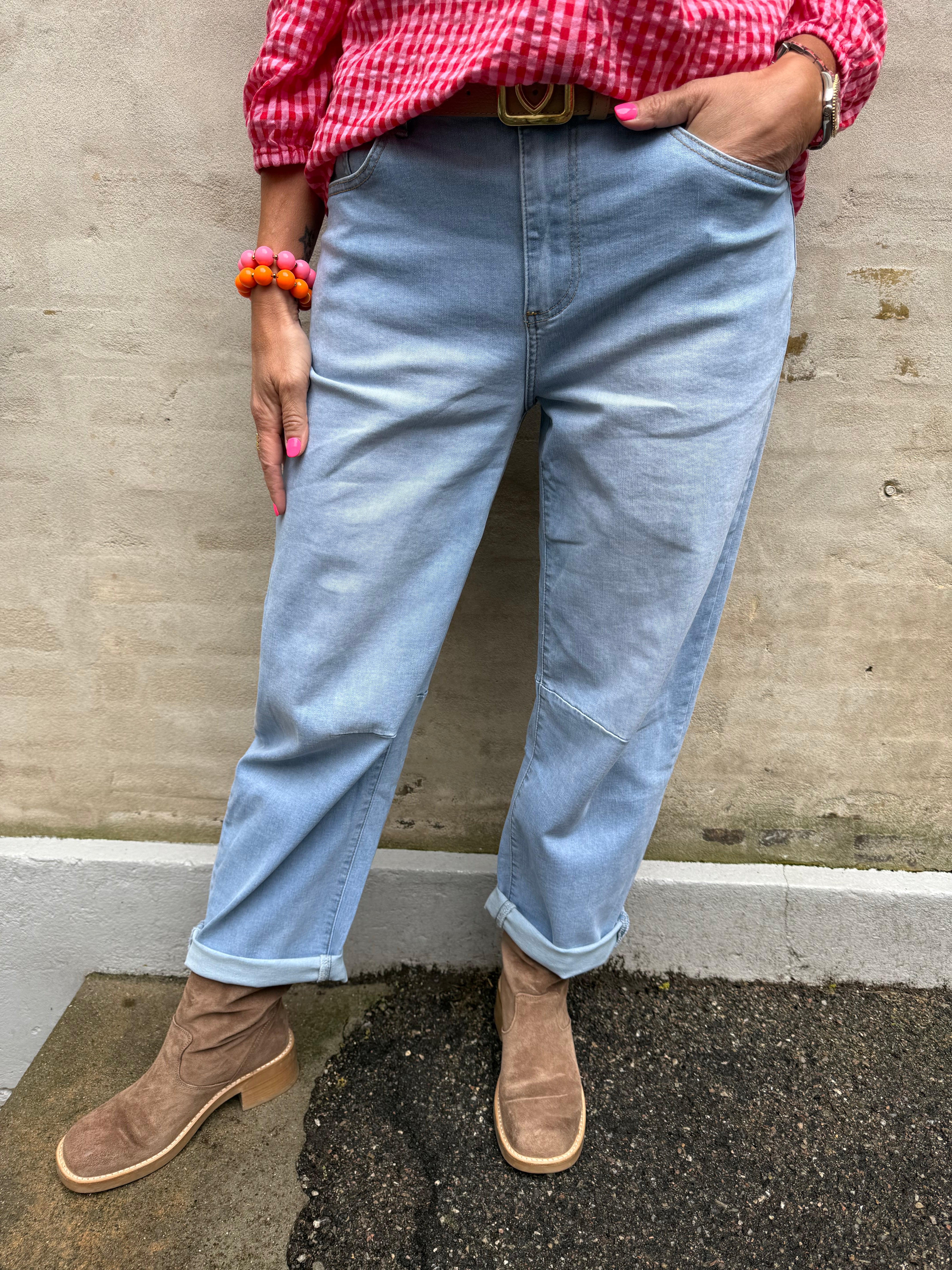 Fanny Jeans - Ljusblå