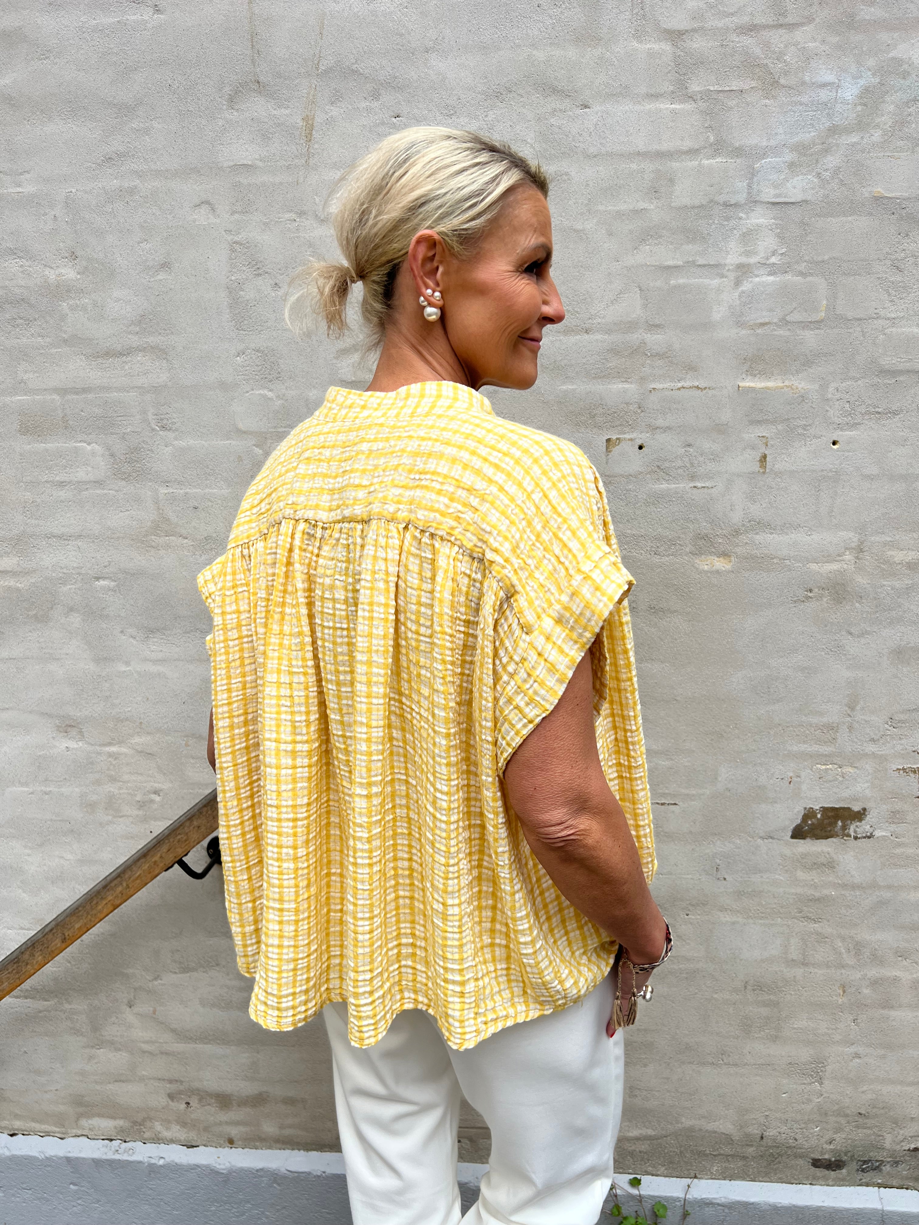 Roma blouse yellow