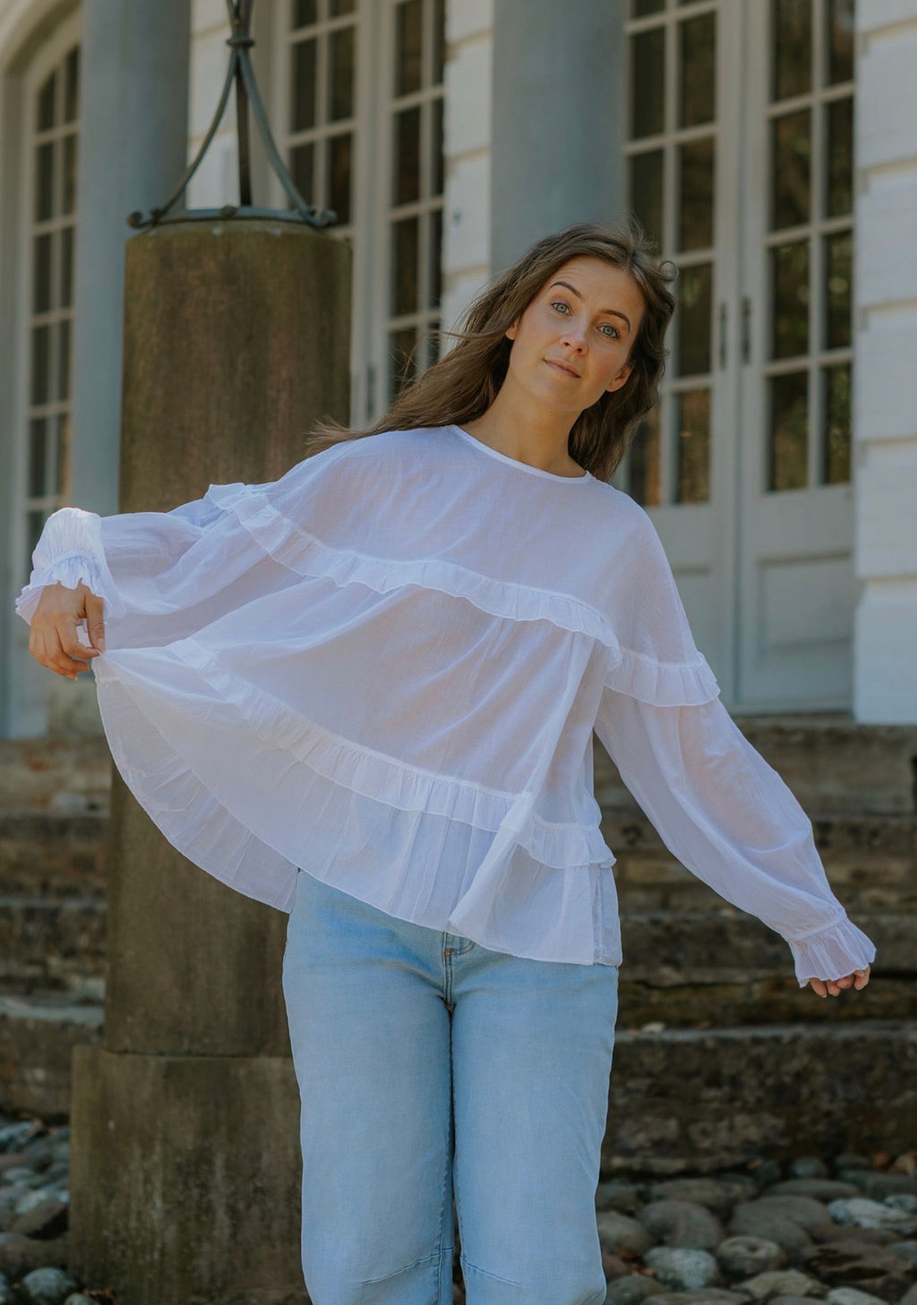 Melody Blouse - Bianco