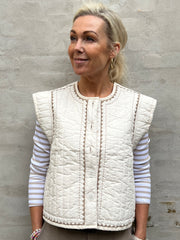 Berglind Waistcoat - Whitecap
