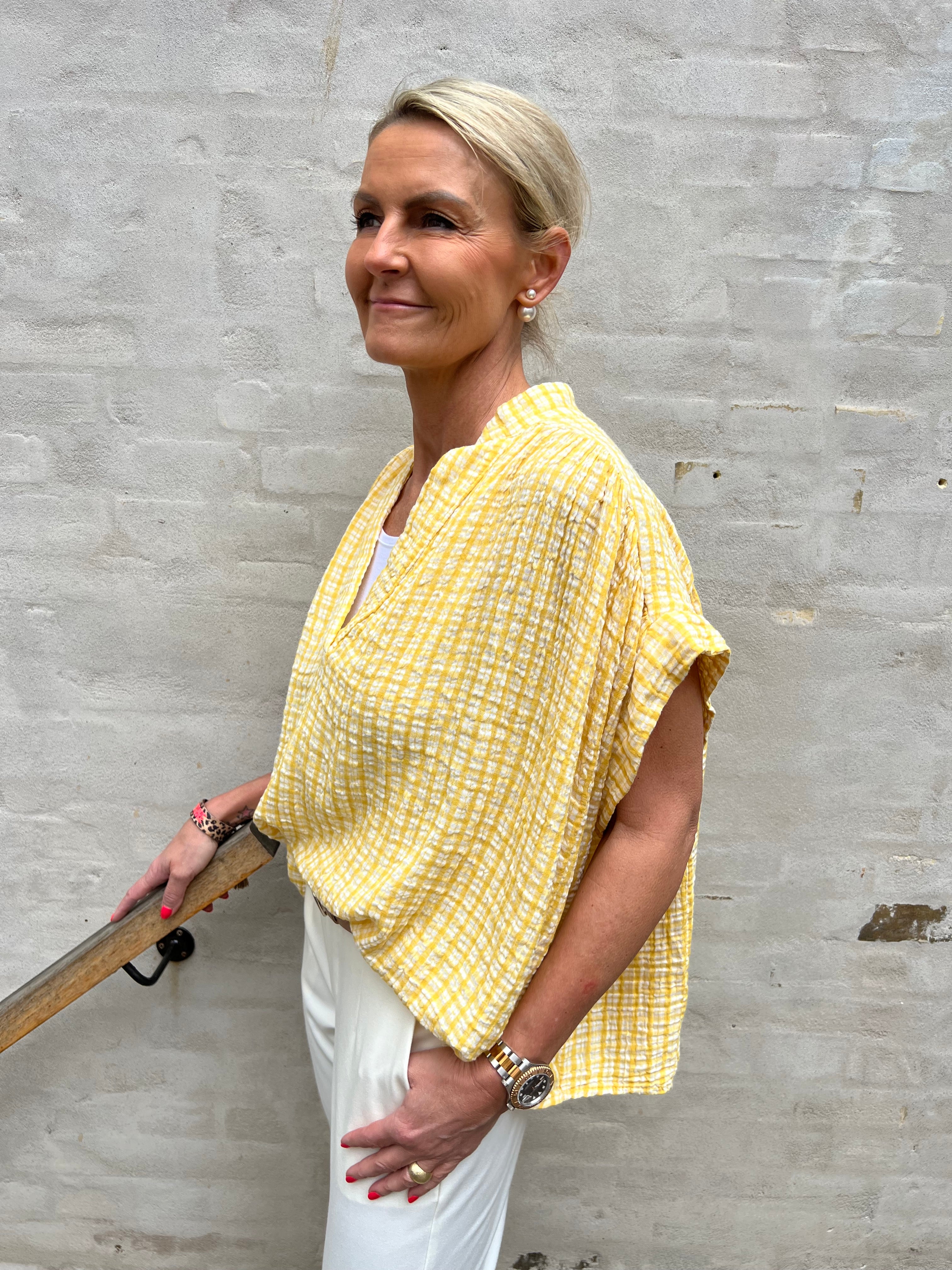 Roma blouse yellow