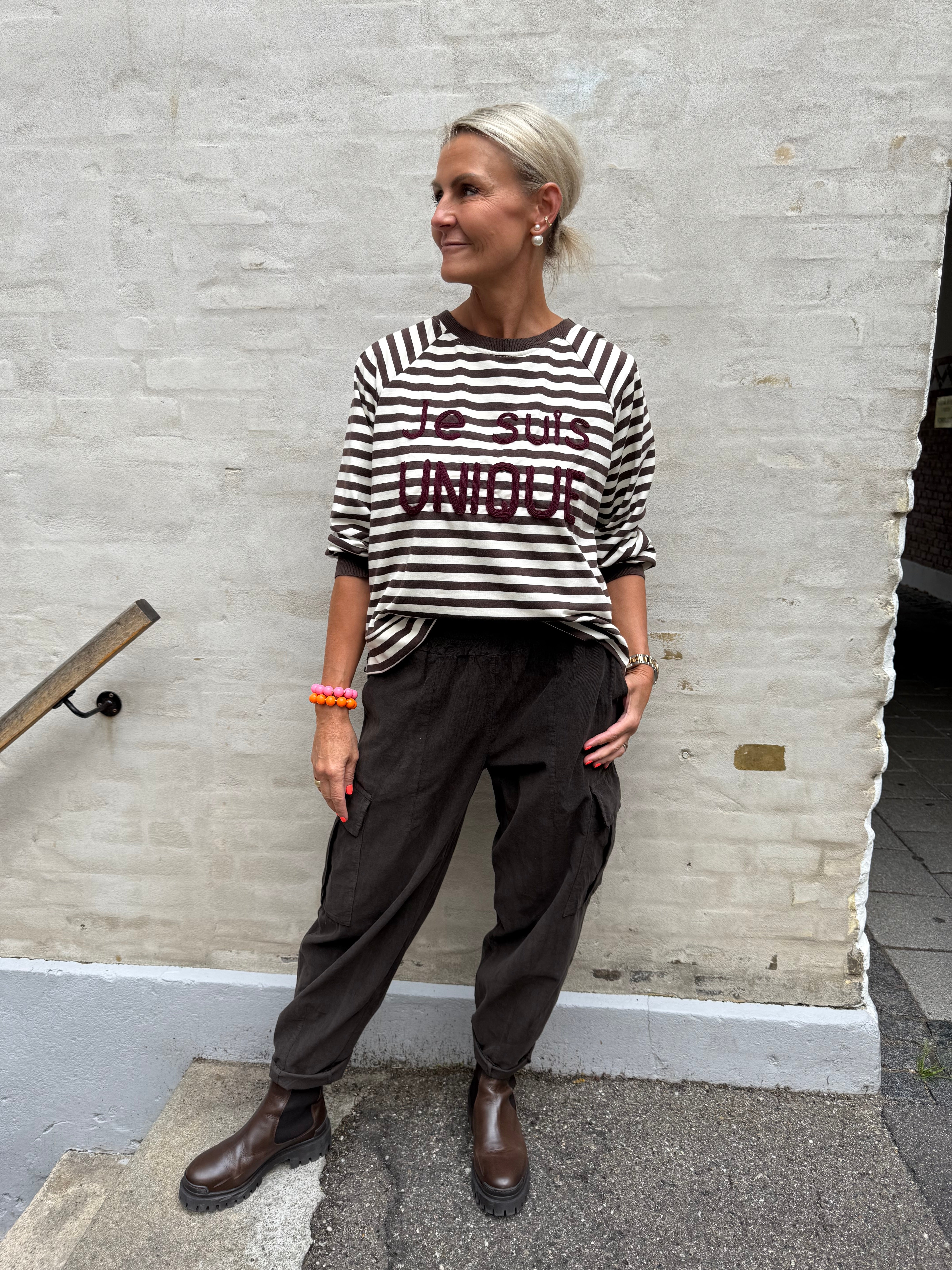 PREORDER-Fenja Sweat - Bordeaux/Moro