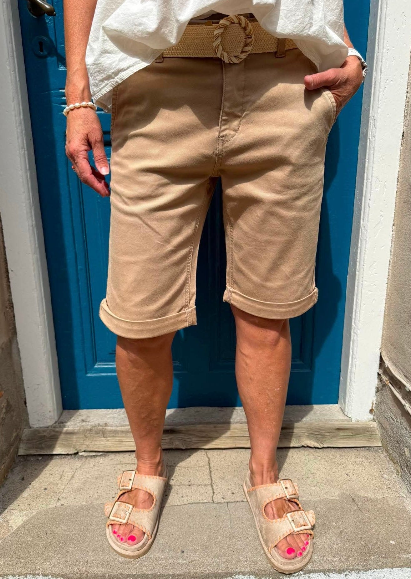 Alba Shorts Malou Fit - Dune