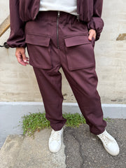 Luna Pocket Pant - Winred