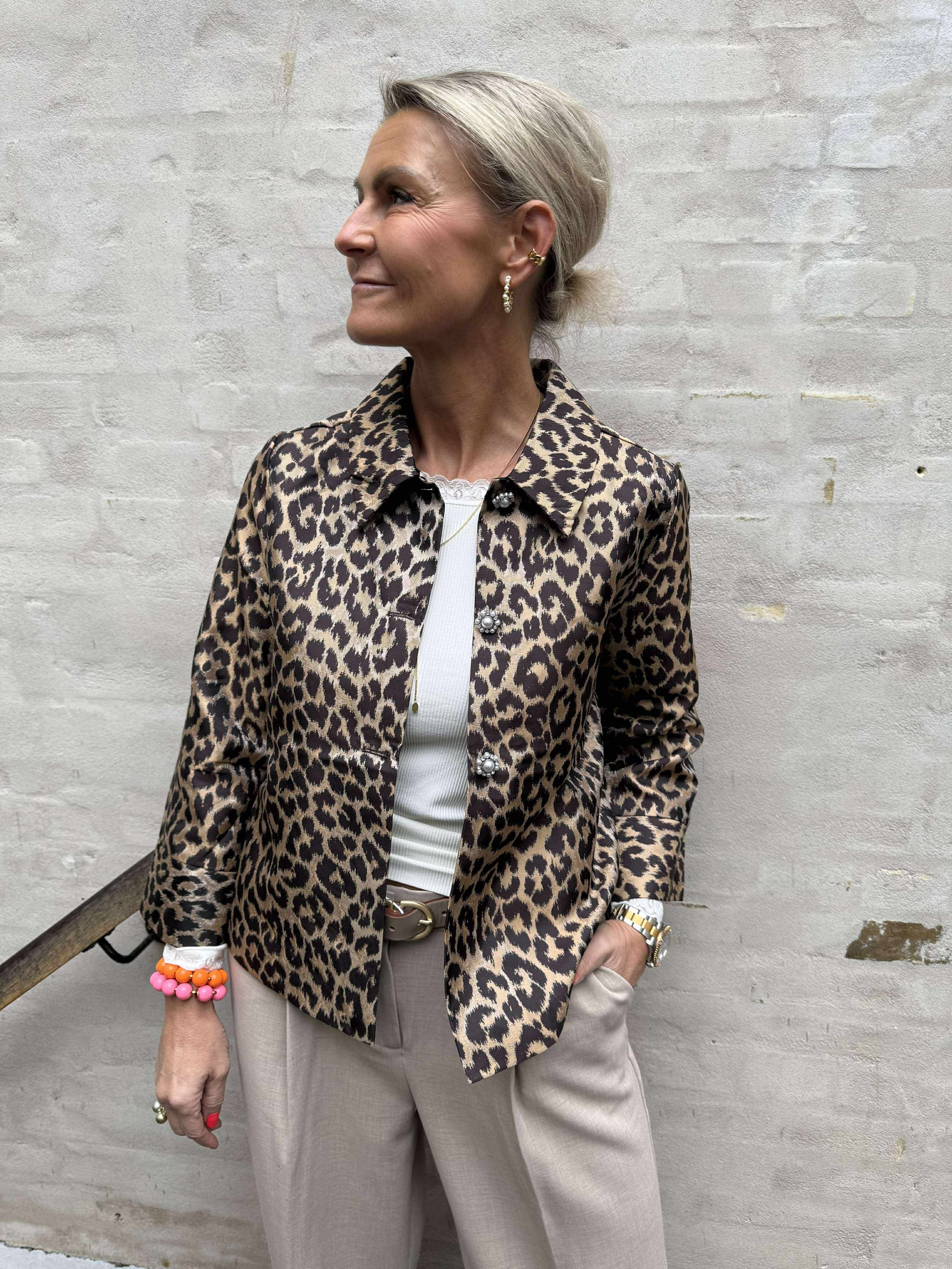 Carol Muxi Jacket - Leopard