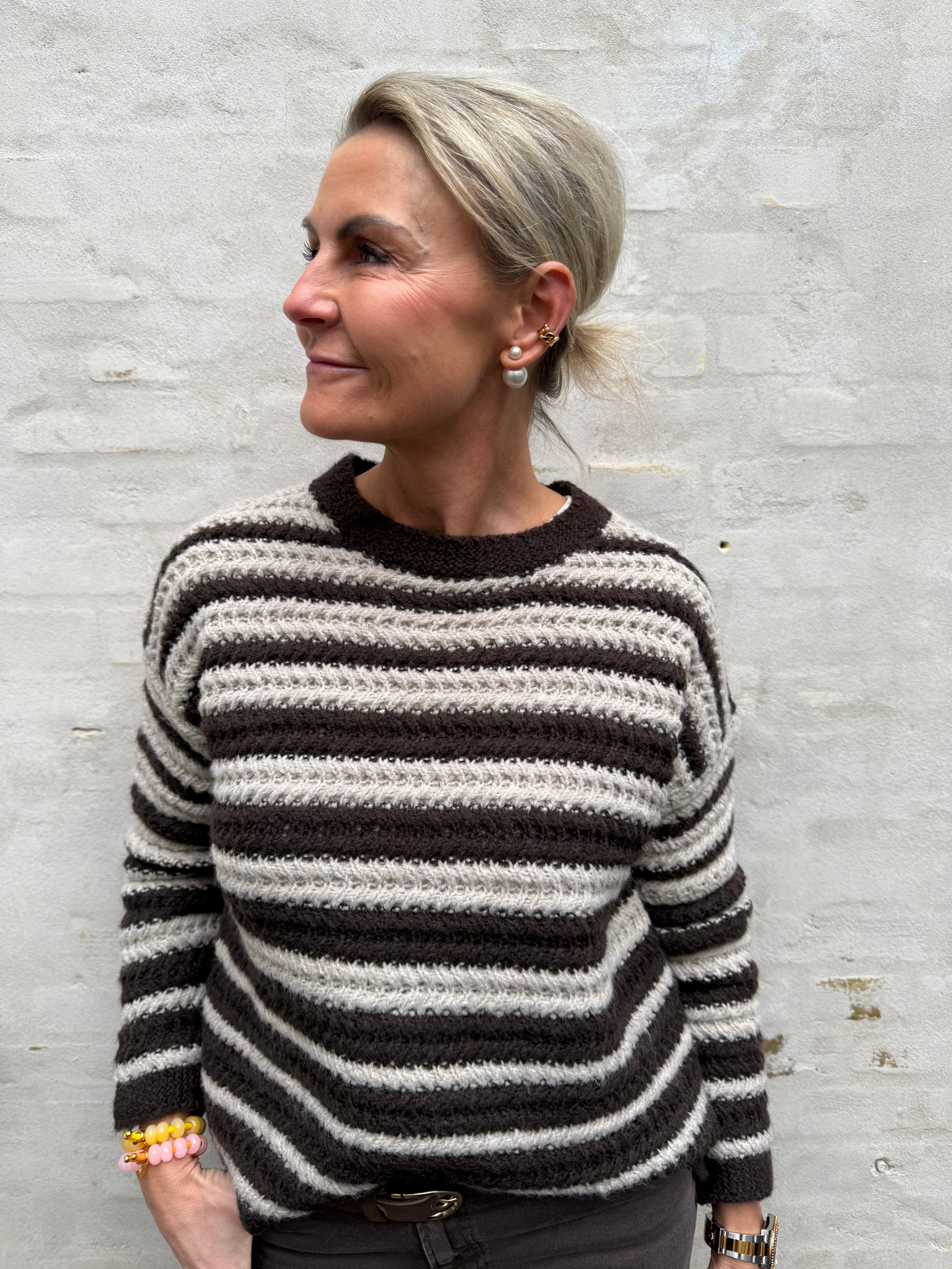 Victorine Knit - Moro/Beige