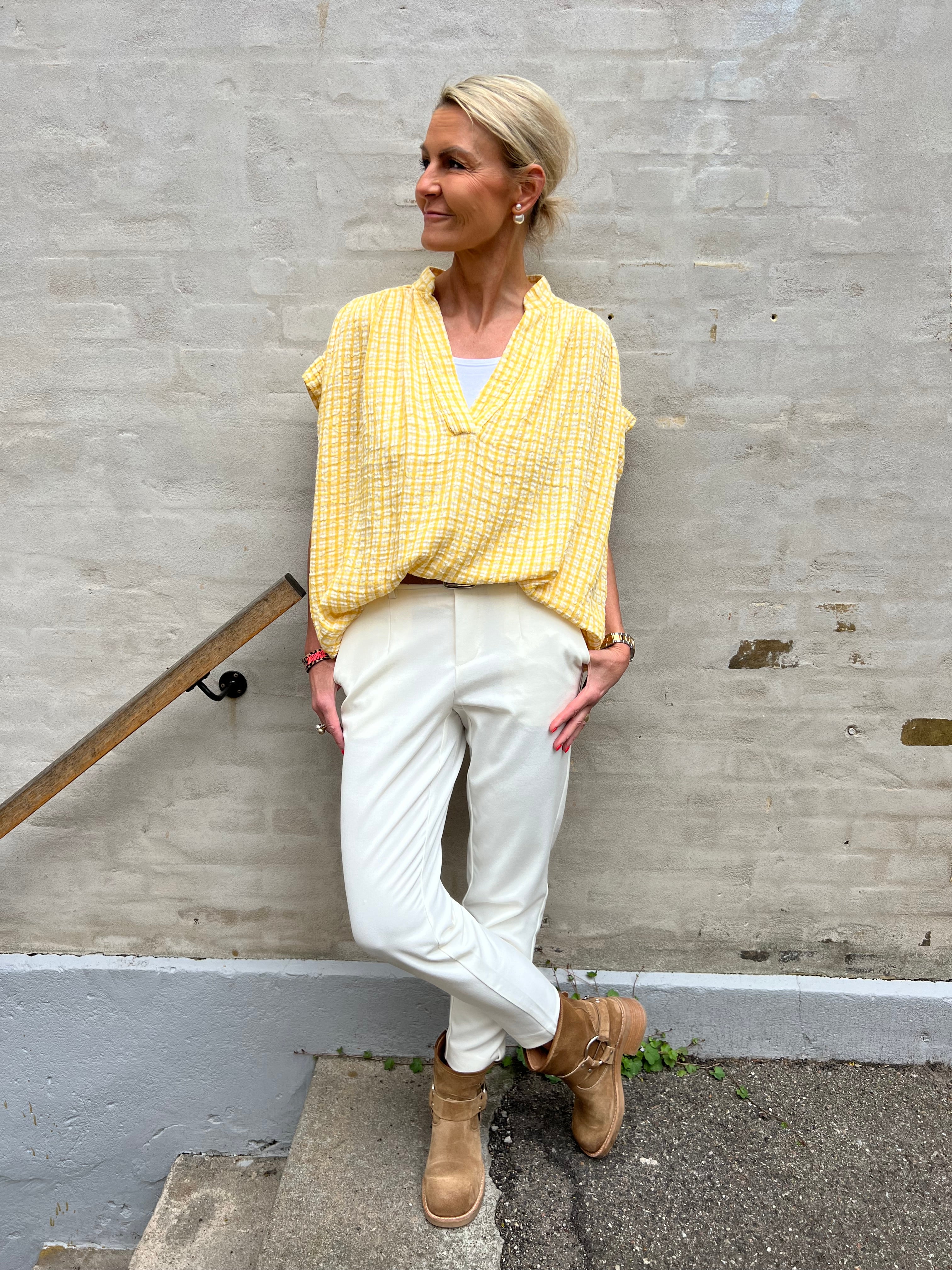 Roma blouse yellow