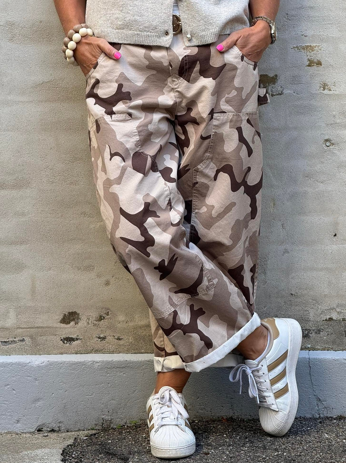 Lotte Byxor - Beige/Brun