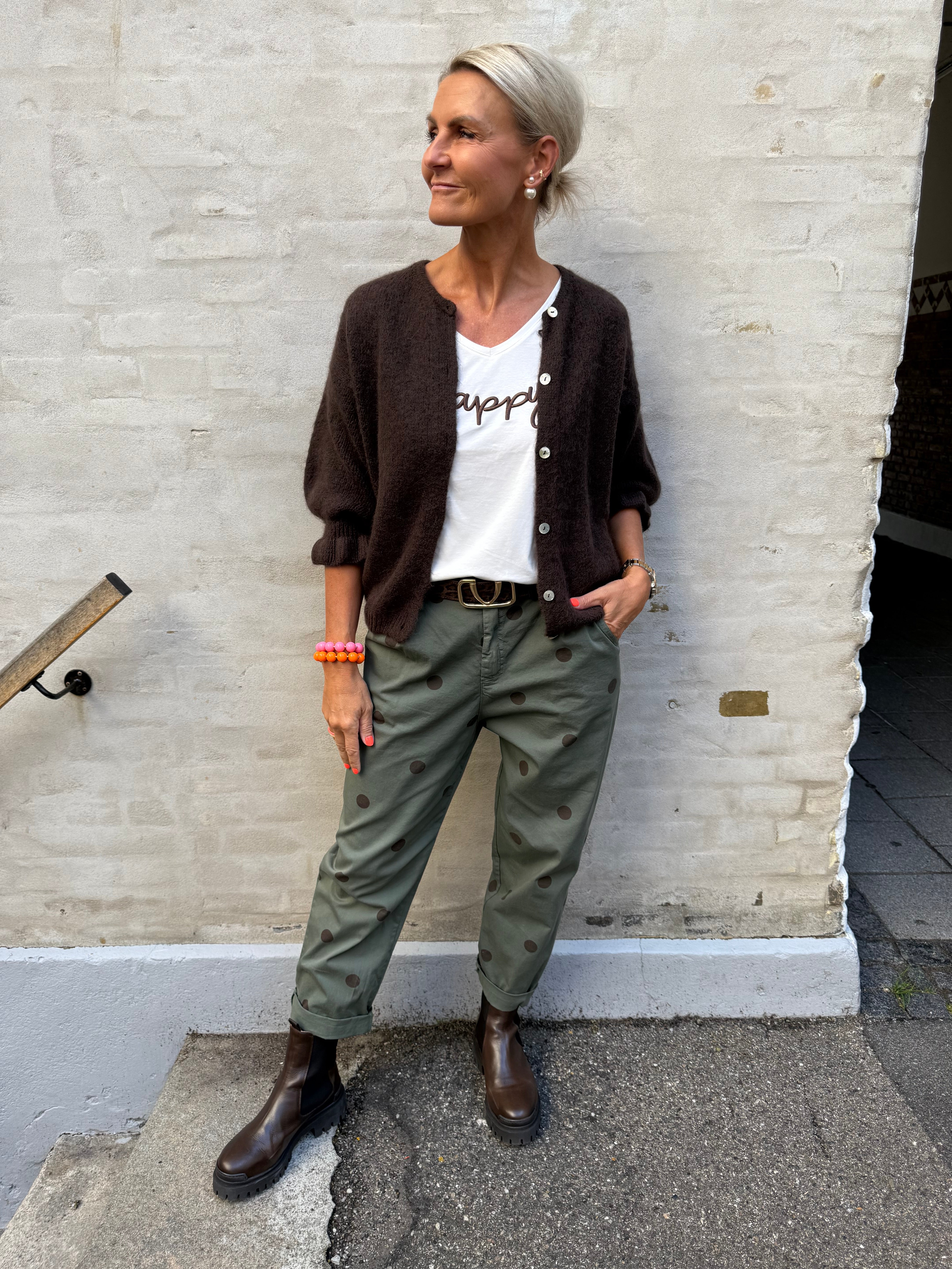 Dot Pants - Green Dot