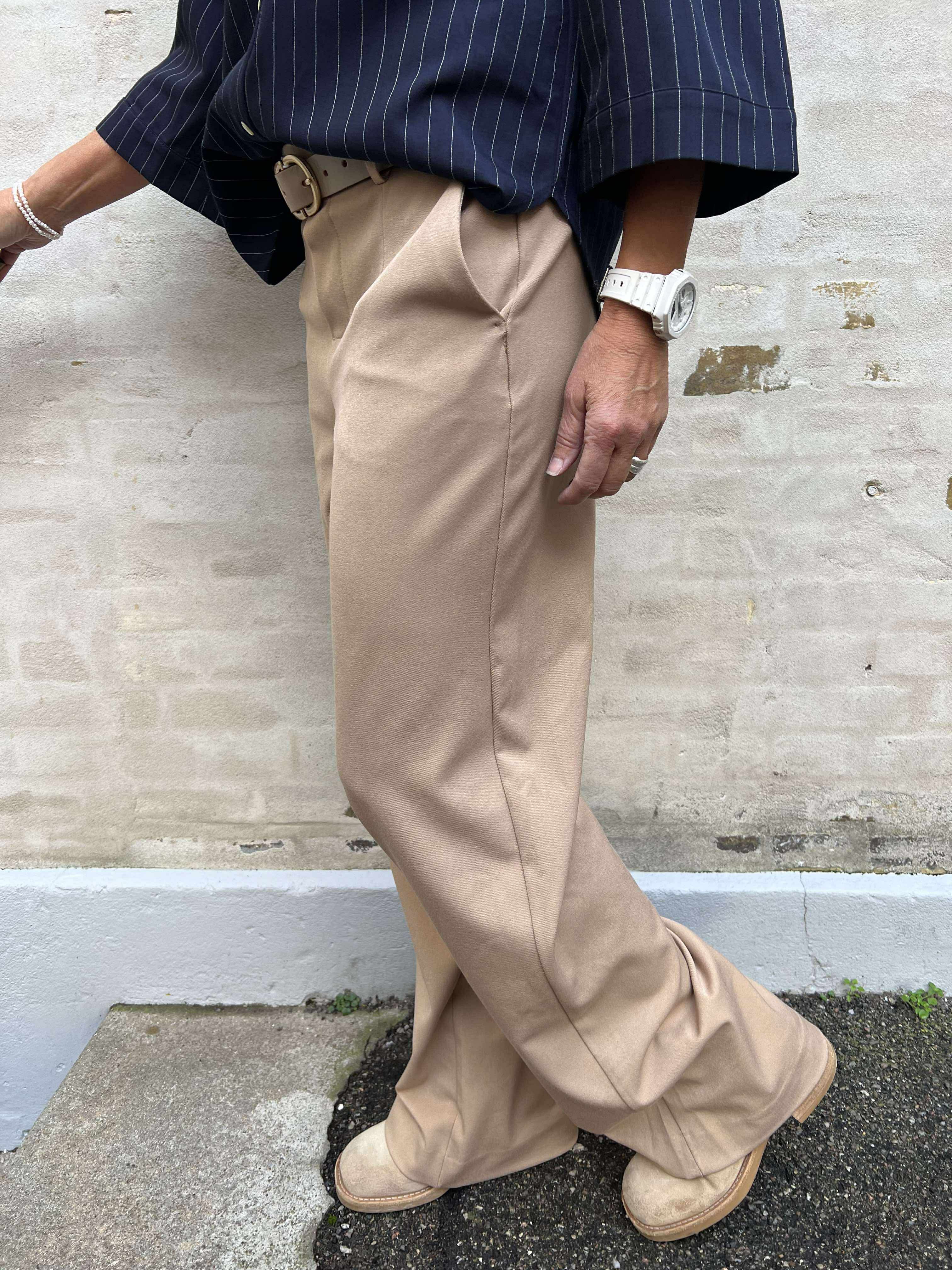 Lisa WIDE pant tannin