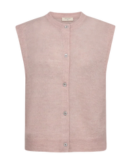 FQDIDO VEST - Pale Mauve Melange
