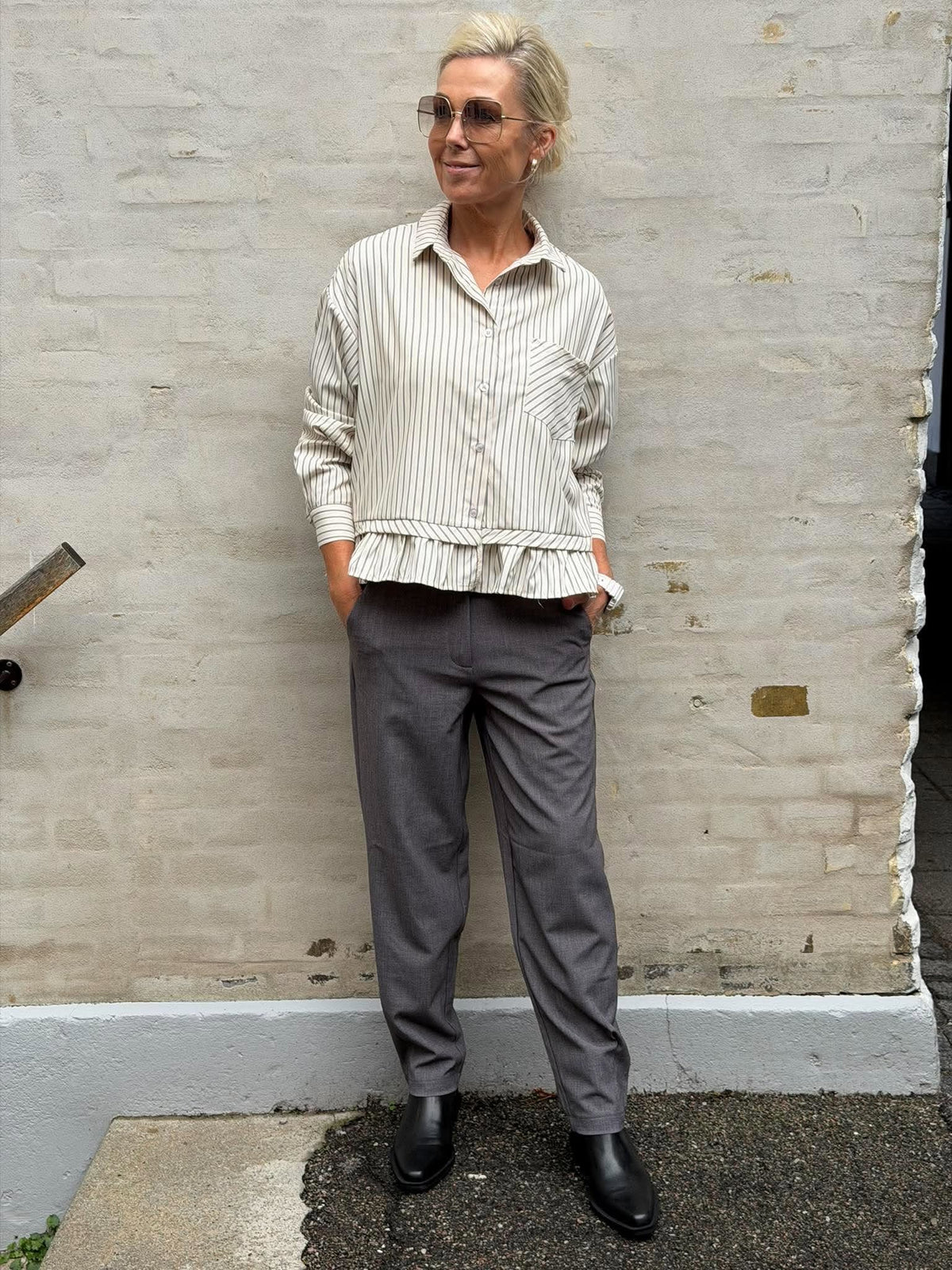 FQSwift Pants - Dark Grey Melange