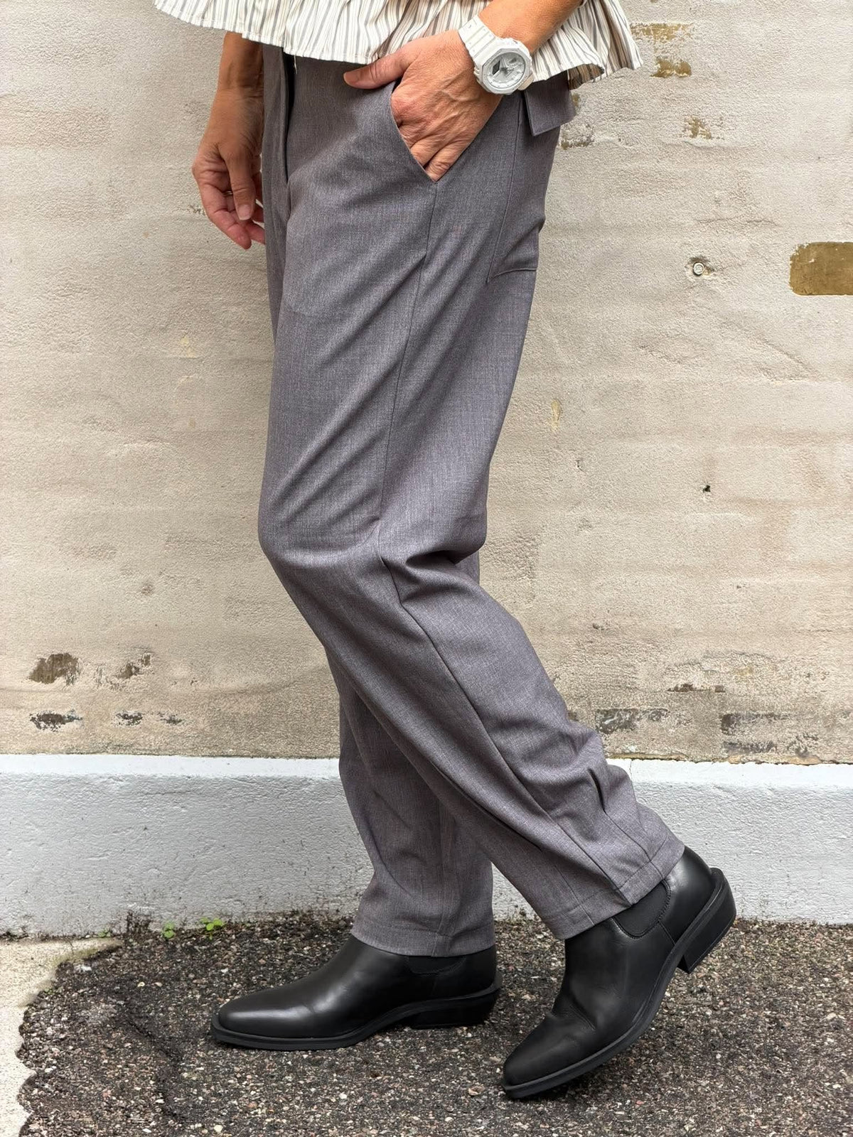FQSwift Pants - Dark Grey Melange