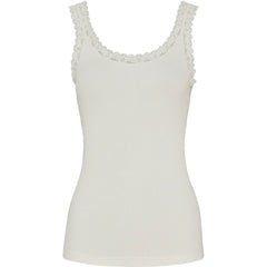 Frida Rib Top - Ivory