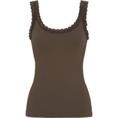 Frida Rib Top - Noce