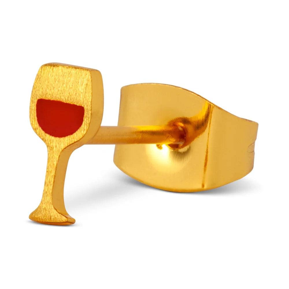 Friday ørering 1 stk - Gold plated