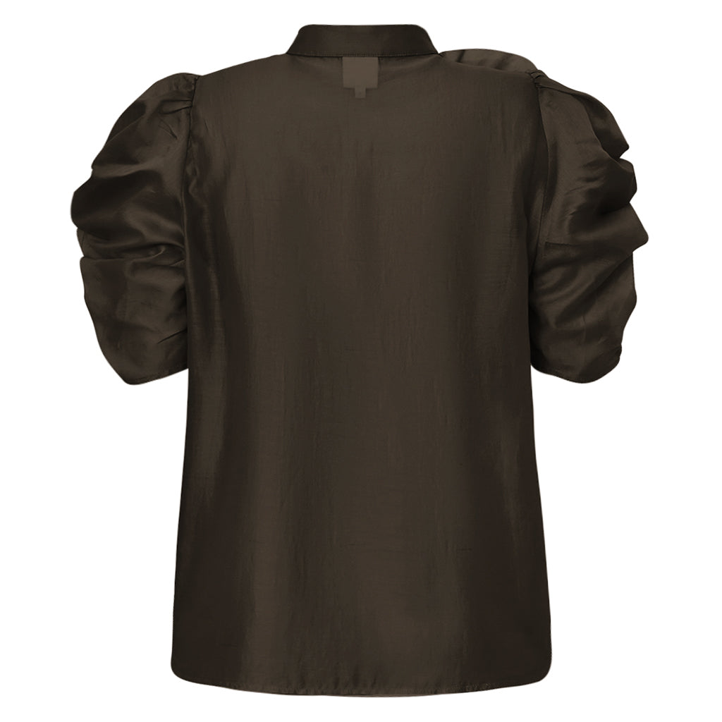 Annsofi Blouse - Coffee