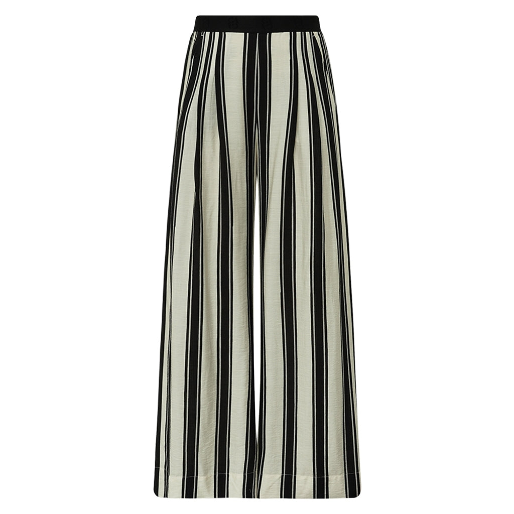 CloeGO Atalie Jo Pants - Sand Black Stripe