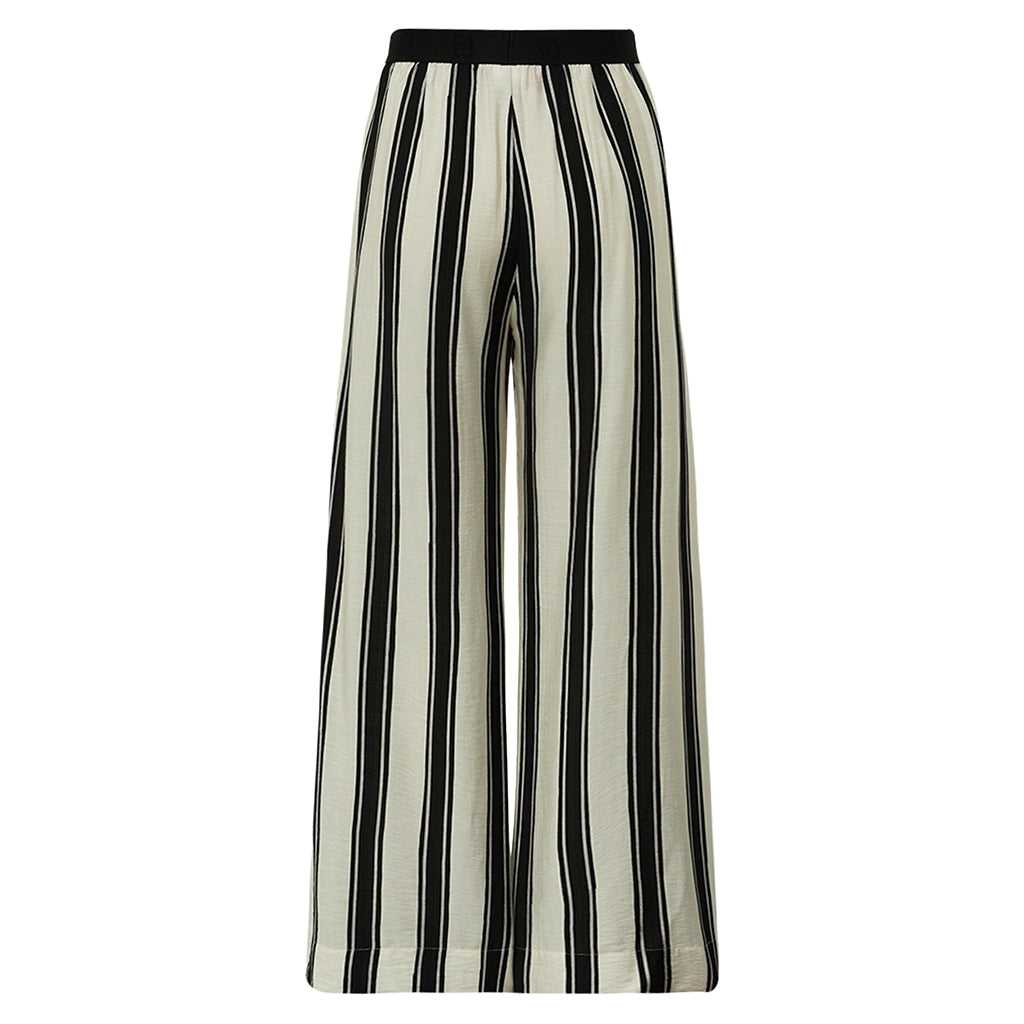 CloeGO Atalie Jo Pants - Sand Black Stripe