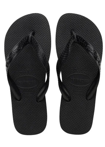 Top Flip Flops - Black