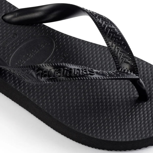 Top Flip Flops - Black