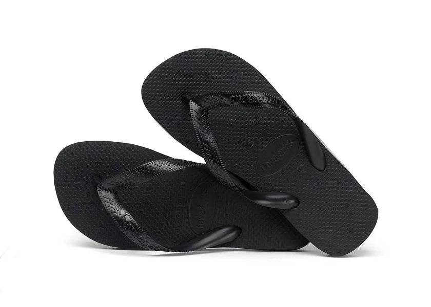 Top Flip Flops - Black