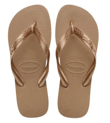 Hav Top Tiras Flip Flops - Rose Gold