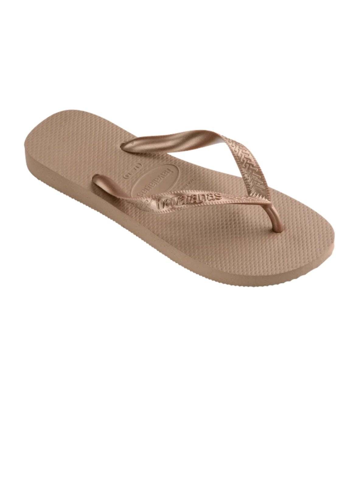 Hav Top Tiras Flip Flops - Rose Gold