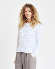 HTD tee l/s Cashmere Blend - White