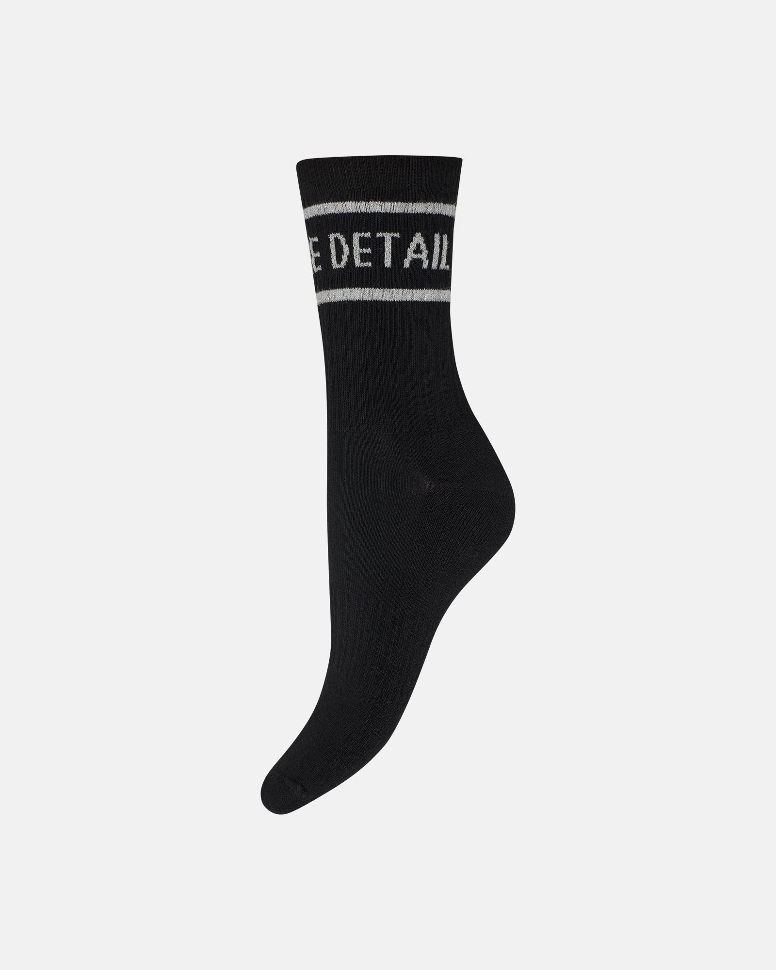 Tennis sock 2-pk - Black/Grey